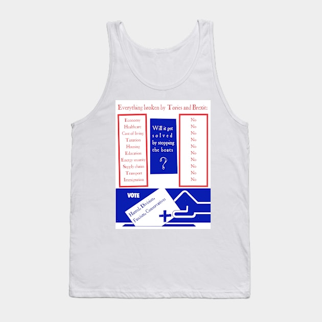 Everything Broken by Tories Tank Top by k8_thenotsogreat